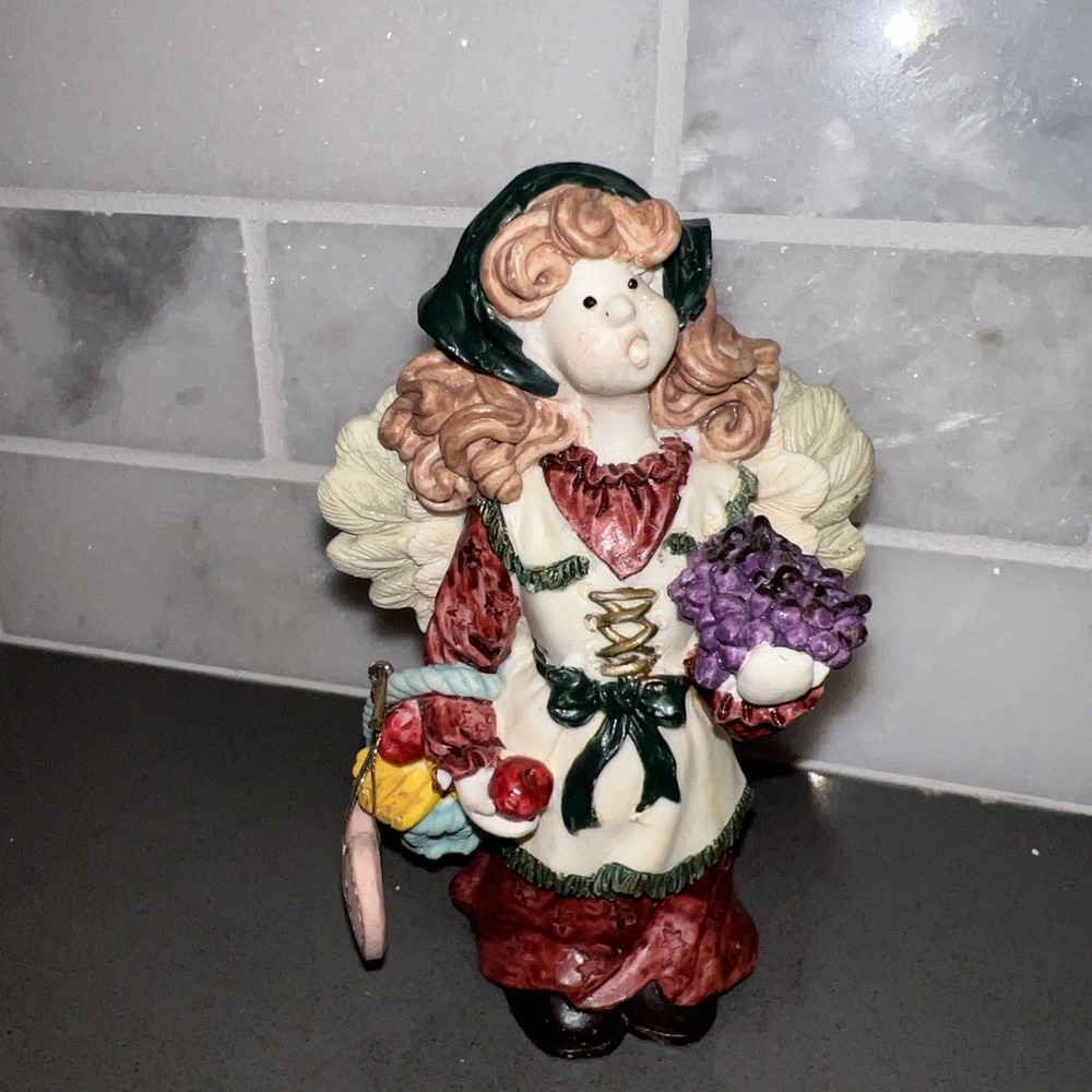 POPULAR IMPORTS RESIN ANGEL LADY WOMAN FIGURE "THANK YOU"